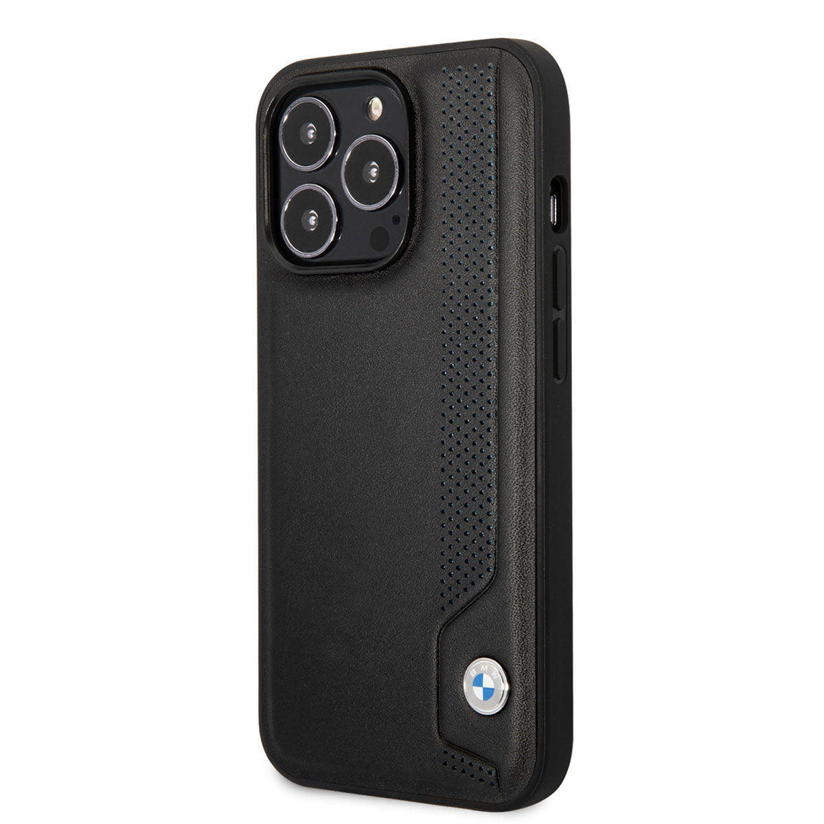 BMW iPhone 14 Pro Max Deri Mavi Noktalı Dizayn Telefon Kılıfı - 2 BMW iPhone 14 Pro Max Deri Mavi Noktalı Dizayn Telefon Kılıfı - 2